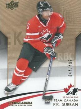 2015-16 Upper Deck Team Canada Master Collection #37 P.K. Subban Front