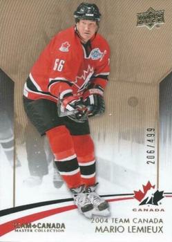 2015-16 Upper Deck Team Canada Master Collection #41 Mario Lemieux Front