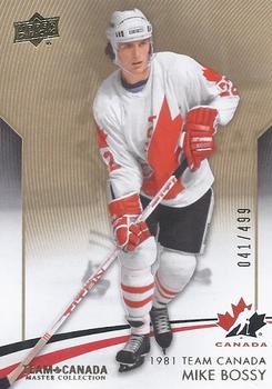 2015-16 Upper Deck Team Canada Master Collection #43 Mike Bossy Front