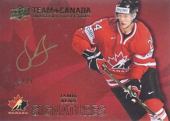 2015-16 Upper Deck Team Canada Master Collection - Team Canada Signatures #TCS-JB Jamie Benn Front