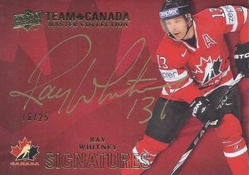 2015-16 Upper Deck Team Canada Master Collection - Team Canada Signatures #TCS-RW Ray Whitney Front