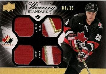 2015-16 Upper Deck Team Canada Master Collection - Winning Standard Jersey-Patch #WS-PM Patrick Marleau Front