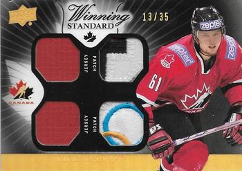 2015-16 Upper Deck Team Canada Master Collection - Winning Standard Jersey-Patch #WS-RN Rick Nash Front