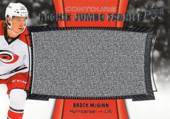2015-16 Upper Deck Contours - Rookie Jumbo Fabrics Jersey #RJJ-BM Brock McGinn Front
