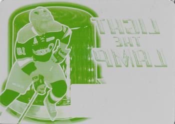 2015-16 Leaf Metal - Light the Lamp Printing Plates Yellow #LTL-DS1 Dylan Strome Front