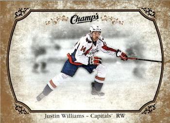 2015-16 Upper Deck Champ's - Gold #43 Justin Williams Front