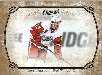 2015-16 Upper Deck Champ's - Gold #216 Pavel Datsyuk Front
