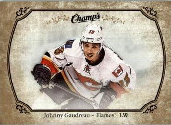 2015-16 Upper Deck Champ's - Gold #281 Johnny Gaudreau Front