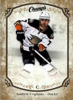 2015-16 Upper Deck Champ's - Gold Variant Back #10 Andrew Cogliano Front