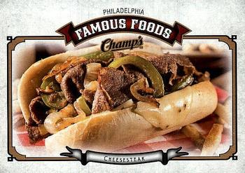 2015-16 Upper Deck Champ's - Famous Foods #FF-4 Cheesesteak Front