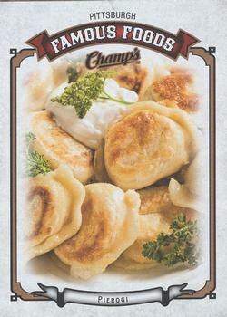 2015-16 Upper Deck Champ's - Famous Foods #FF-5 Pierogi Front