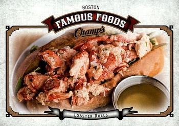 2015-16 Upper Deck Champ's - Famous Foods #FF-7 Lobster Rolls Front