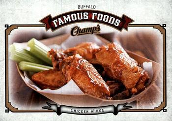 2015-16 Upper Deck Champ's - Famous Foods #FF-10 Chicken Wings Front