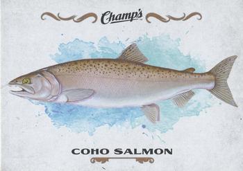 2015-16 Upper Deck Champ's - Fish #F-8 Coho Salmon Front