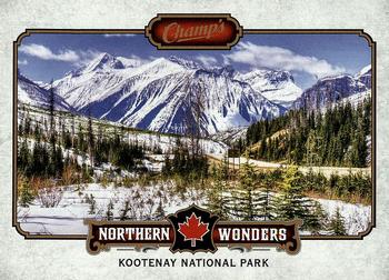 2015-16 Upper Deck Champ's - Northern Wonders #NW-5 Kootenay National Park Front