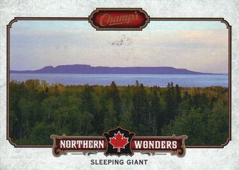 2015-16 Upper Deck Champ's - Northern Wonders #NW-10 Sleeping Giant Front
