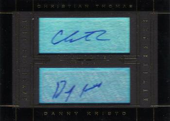 2015-16 Panini Anthology - Anthology Dual Autograph #A2-12 Christian Thomas / Danny Kristo Front
