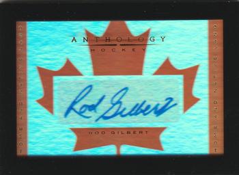 2015-16 Panini Anthology - Home and Native Land Signatures #HNL-26 Rod Gilbert Front