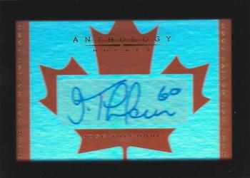 2015-16 Panini Anthology - Home and Native Land Signatures #HNL-29 Jose Theodore Front