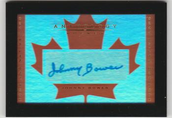2015-16 Panini Anthology - Home and Native Land Signatures #HNL-30 Johnny Bower Front