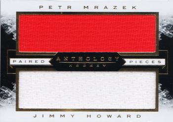 2015-16 Panini Anthology - Paired Pieces #PP-MH Petr Mrazek / Jimmy Howard Front