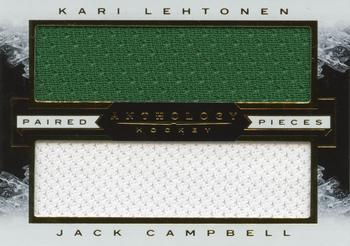 2015-16 Panini Anthology - Paired Pieces #PP-LC Kari Lehtonen / Jack Campbell Front