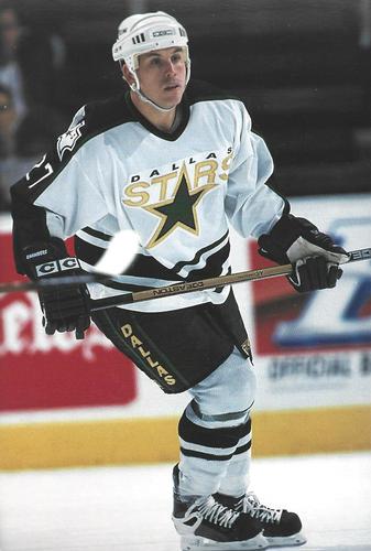 1997-98 Southwest Airlines Dallas Stars Postcards #5 Shawn Chambers Front