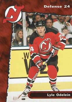 1997-98 Zebra Pen New Jersey Devils #NNO Lyle Odelein Front