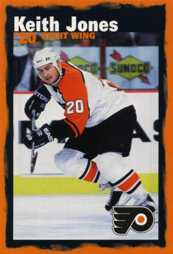1998-99 Philadelphia Flyers Postcards #NNO Keith Jones Front