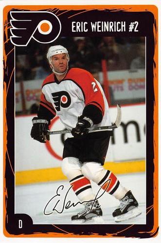 2001-02 Philadelphia Flyers #NNO Eric Weinrich Front