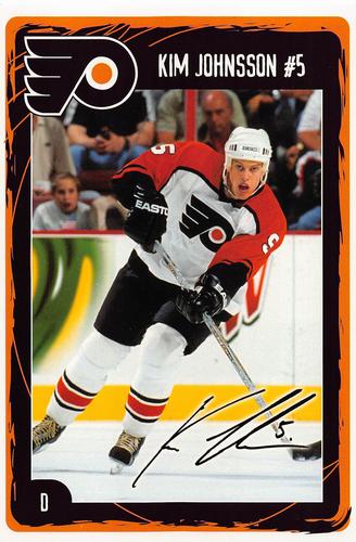 2001-02 Philadelphia Flyers #NNO Kim Johnsson Front