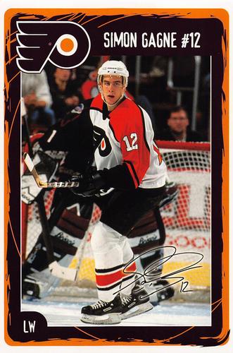 2001-02 Philadelphia Flyers #NNO Simon Gagne Front