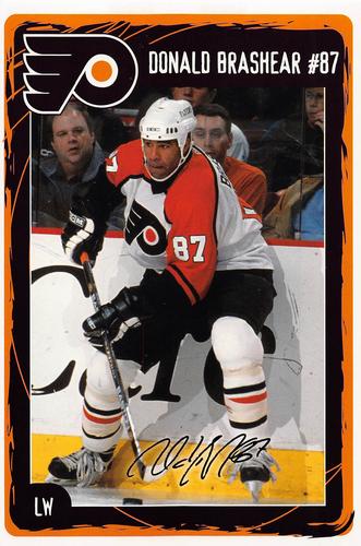 2001-02 Philadelphia Flyers #NNO Donald Brashear Front