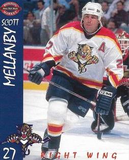 1995-96 Boston Market Florida Panthers #NNO Scott Mellanby Front