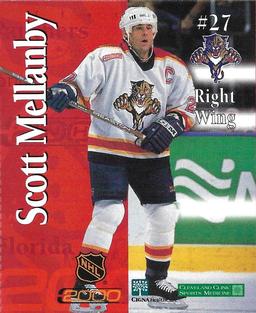 1999-00 Cigna Florida Panthers #13 Scott Mellanby Front