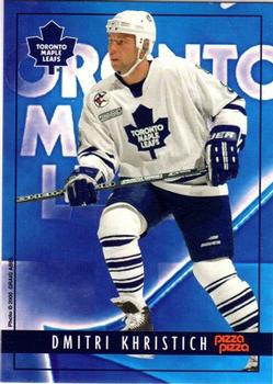2000-01 Pizza Pizza Toronto Maple Leafs #1 Dmitri Khristich Front