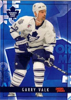 2000-01 Pizza Pizza Toronto Maple Leafs #4 Garry Valk Front