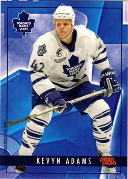 2000-01 Pizza Pizza Toronto Maple Leafs #8 Kevyn Adams Front