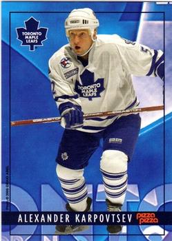 2000-01 Pizza Pizza Toronto Maple Leafs #9 Alexander Karpovtsev Front