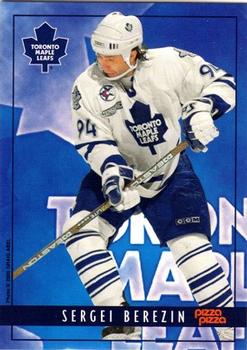 2000-01 Pizza Pizza Toronto Maple Leafs #14 Sergei Berezin Front