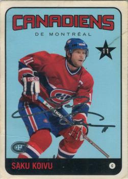 2006-07 Nestle Montreal Canadiens #1 Saku Koivu Front