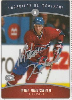 2007-08 Montreal Canadiens #3 Mike Komisarek Front