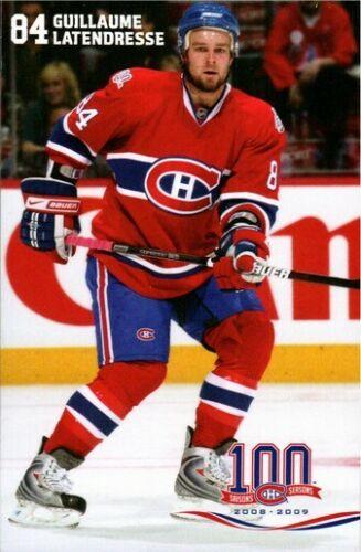 2008-09 Montreal Canadiens #NNO Guillaume Latendresse Front