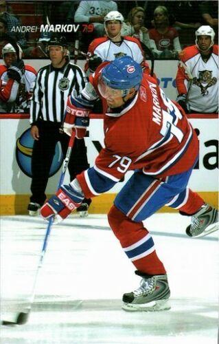 2009-10 Montreal Canadiens Postcards #NNO Andrei Markov Front
