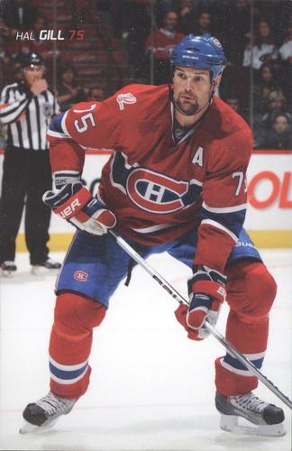 2009-10 Montreal Canadiens Postcards #NNO Hal Gill Front