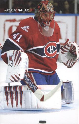 2009-10 Montreal Canadiens Postcards #NNO Jaroslav Halak Front