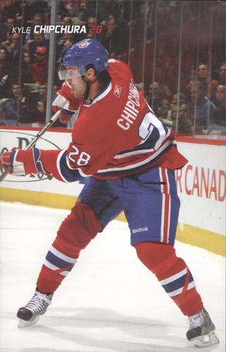 2009-10 Montreal Canadiens Postcards #NNO Kyle Chipchura Front
