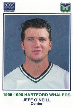 1995-96 Bob's Stores Hartford Whalers Kids Club #NNO Jeff O'Neill Front