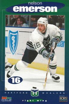 1996-97 Kids Club Hartford Whalers #NNO Nelson Emerson Front