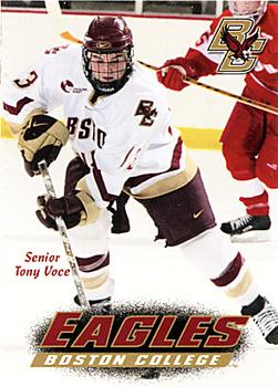 2003-04 Boston College Eagles (NCAA) #NNO Tony Voce Front